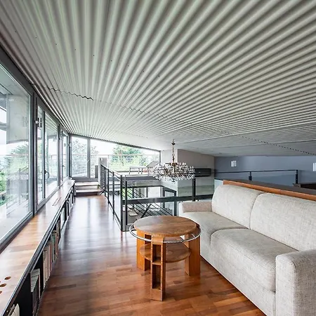 Lakeview Villa, Terrace And Garage 斯特雷萨