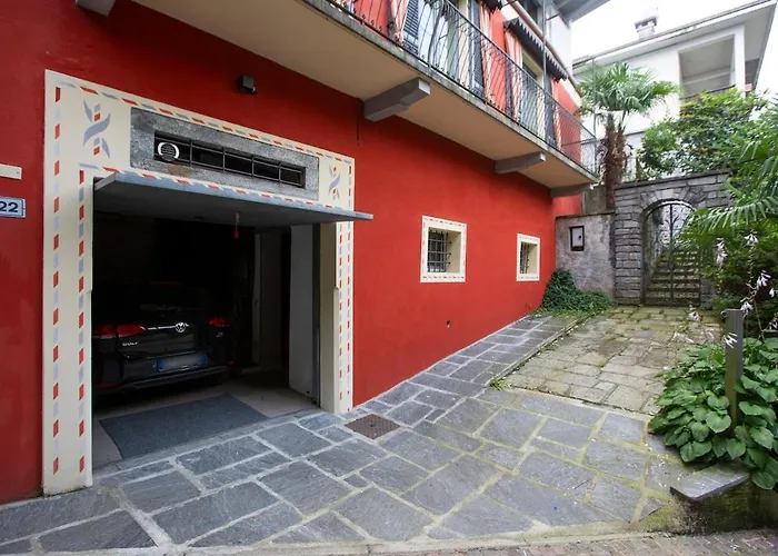 Villa Lakeview Villa, Terrace And Garage Stresa
